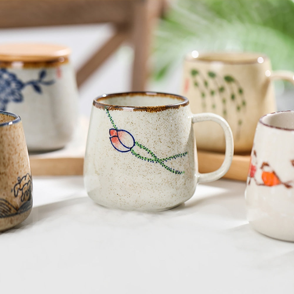 Avtoit | Japanese Retro Handmade Ceramic Cups