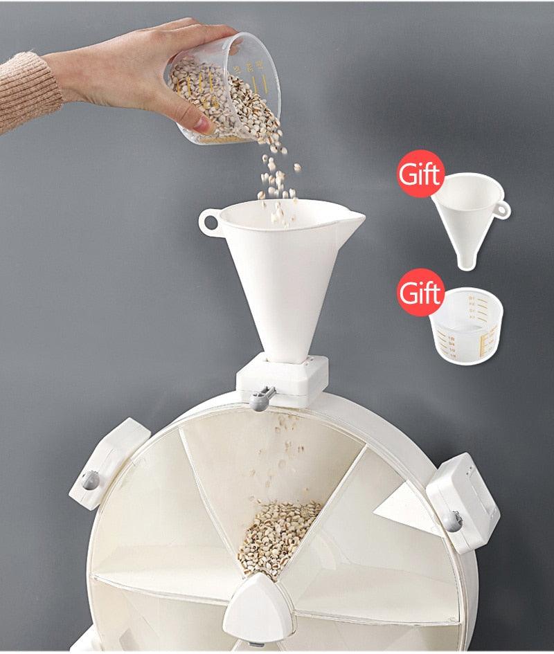Avtoit | Whirling Box - Rotating Food Grain Storage Container
