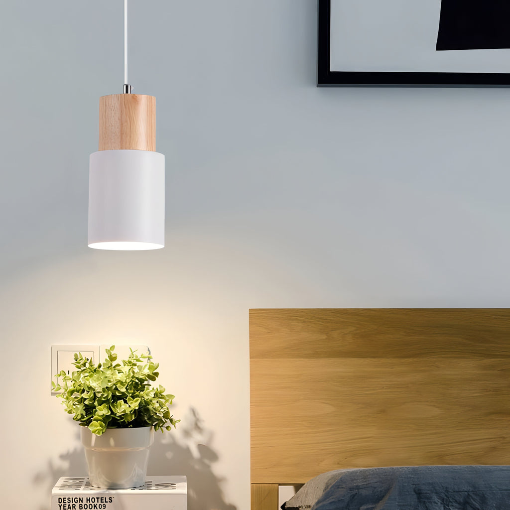 Avtoit | Jaziel - Round Wood Nordic Hanging Pendant Lamp