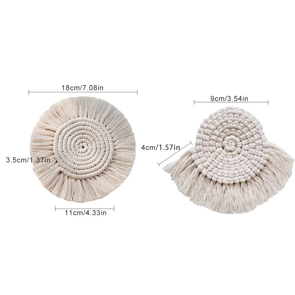 Avtoit | Nordic Macrame Cup Cloth Coaster
