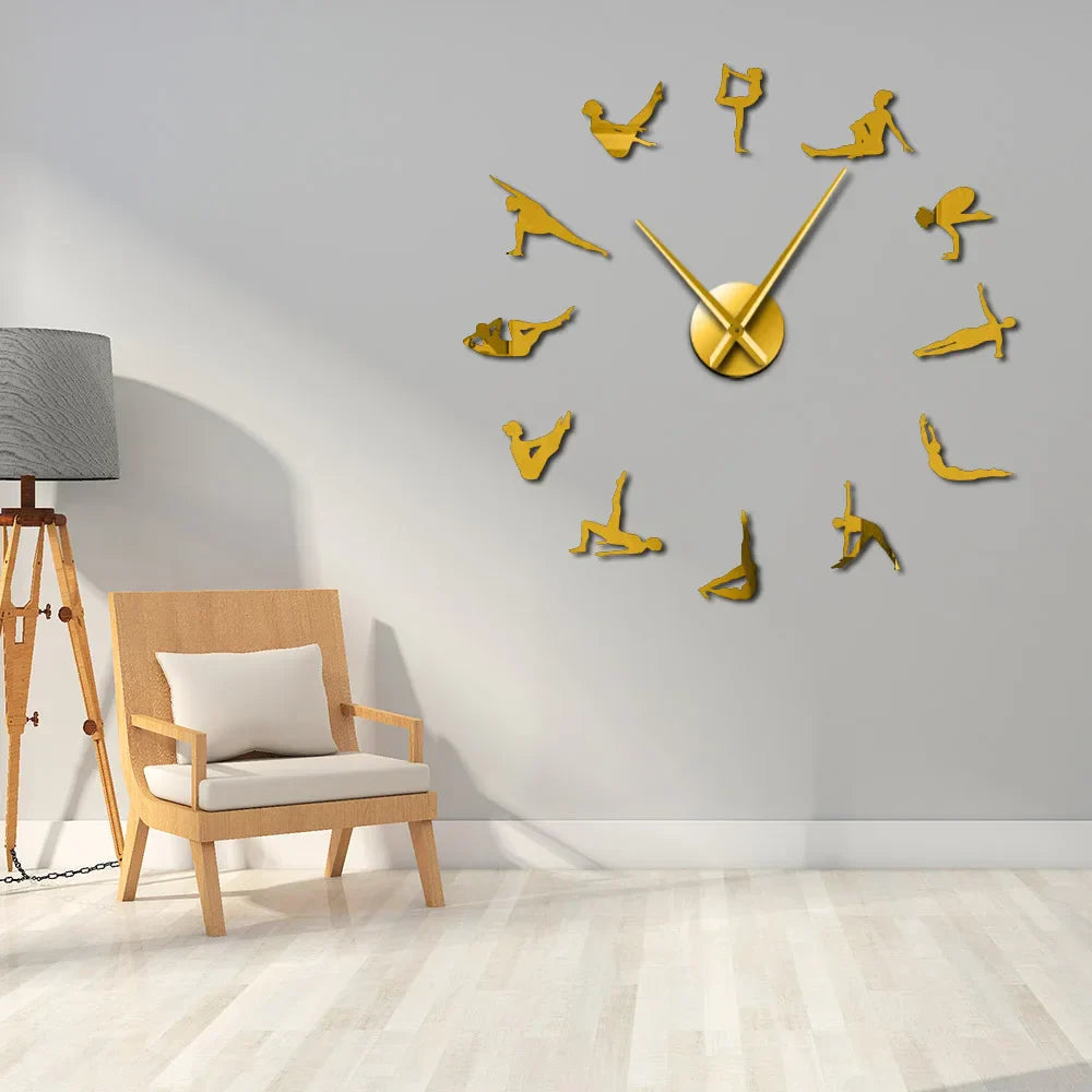 Avtoit | Pilates Poses DIY Wall Clock