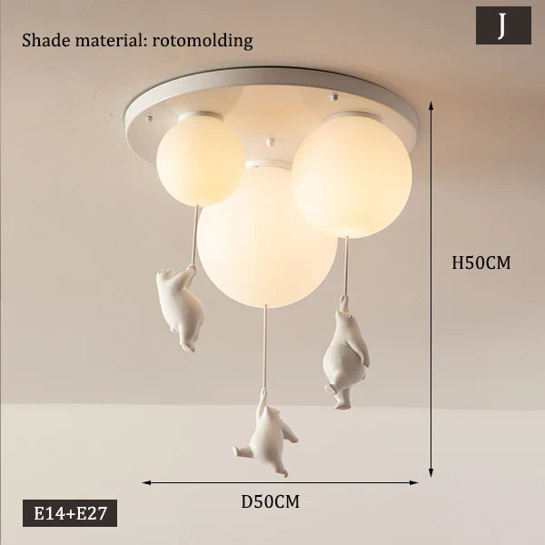 Avtoit | Hanging Bears Balloons Lamp