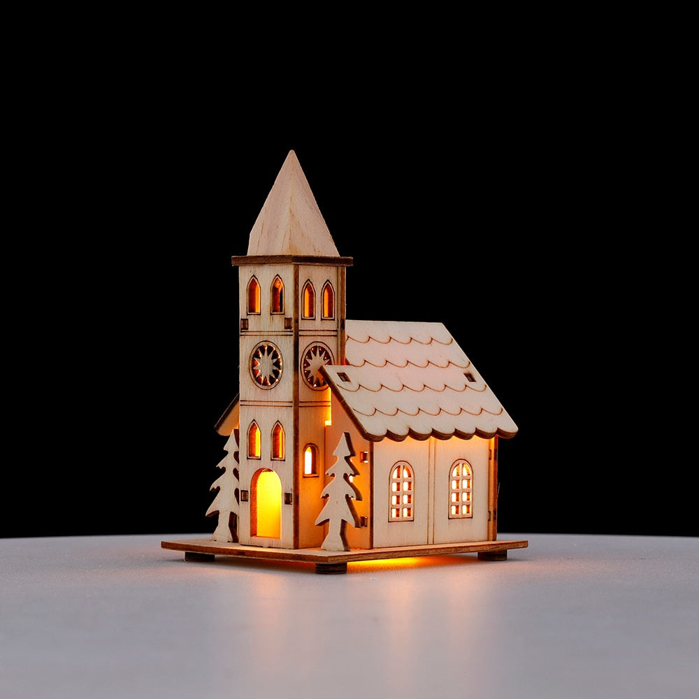 Avtoit | DIY Wooden Hanging House Decor Glowing Lamp