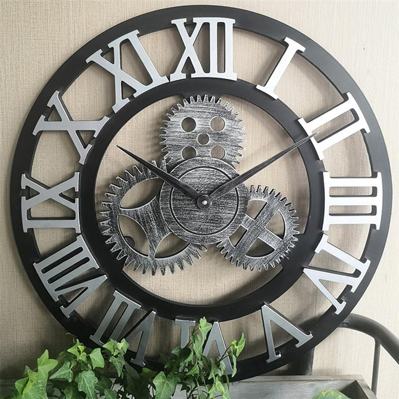 Avtoit | Handmade Oversized 3D Retro Decorative Wall Clock