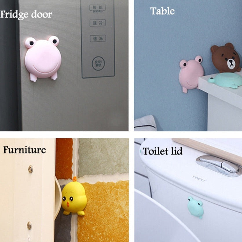 Avtoit | Cute Animals Wall Bumper Protector Stickers