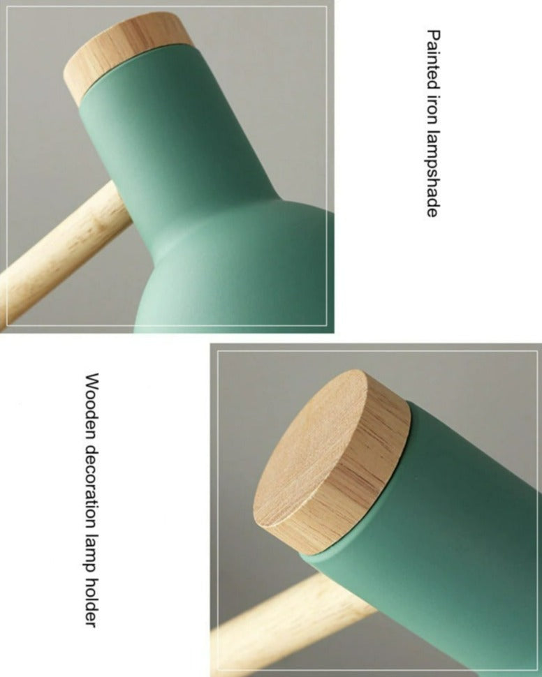 Avtoit | LuminoShade – Modern desk lamp made of wood in Scandinavian style