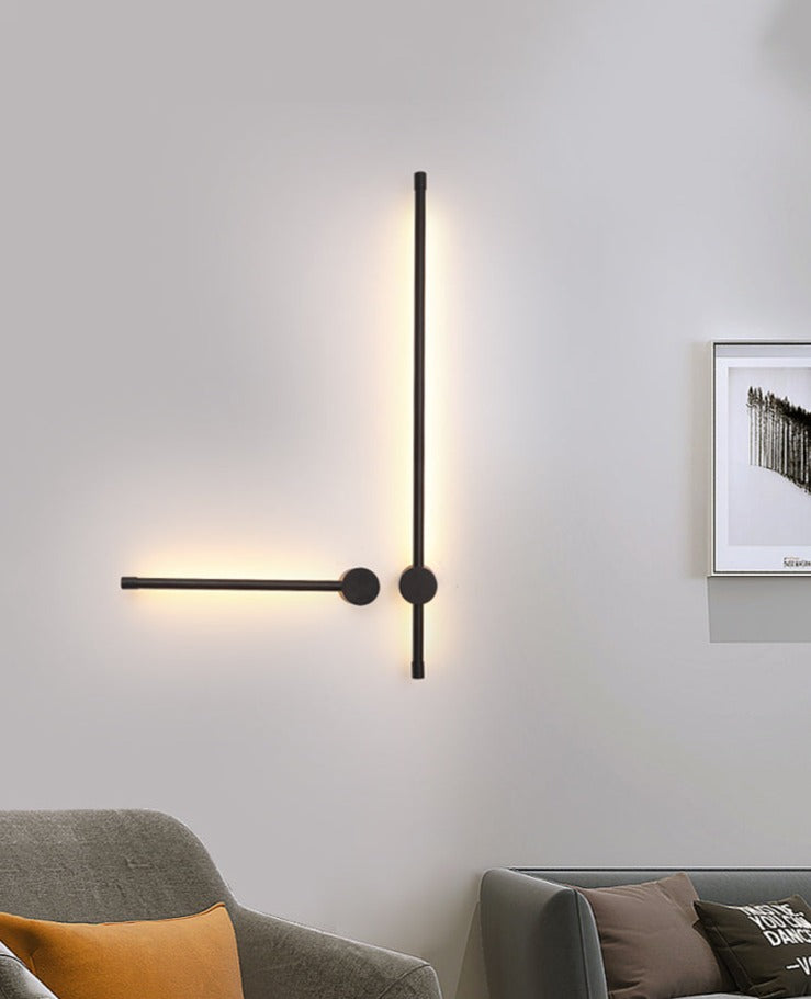 Avtoit | NordicRod – Minimalist Wall Lamp with Plug for Chic Interiors