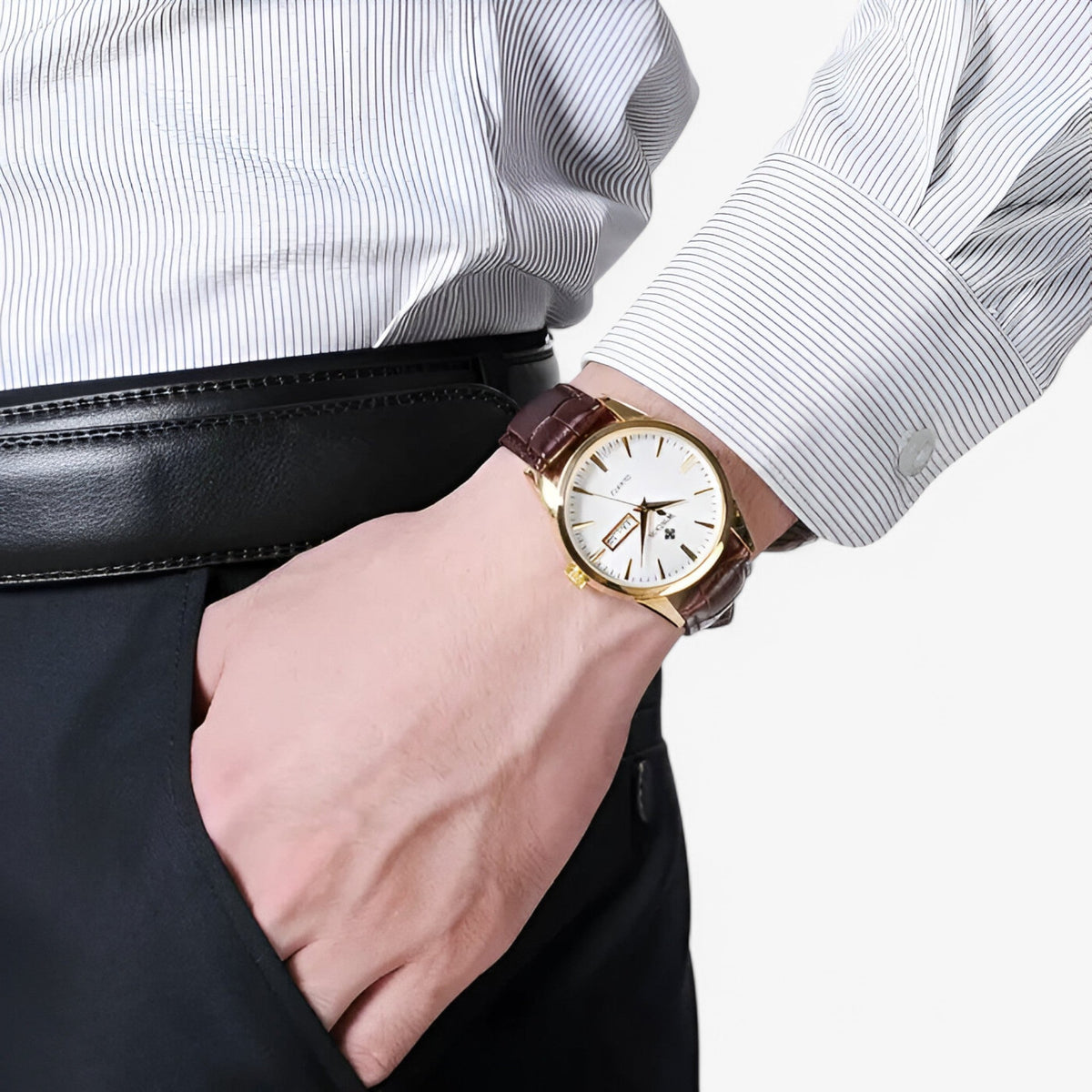 Avtoit | Renzo | Classic Luxury Leather Watch – Timeless Elegance for Every Occasion