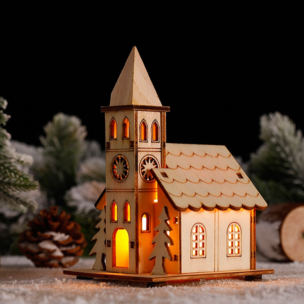 Avtoit | DIY Wooden Hanging House Decor Glowing Lamp