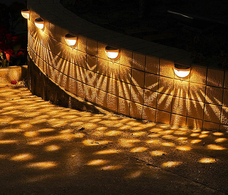 Avtoit | NoirRay – Solar Wall Lamp with Elegant Modern Glow