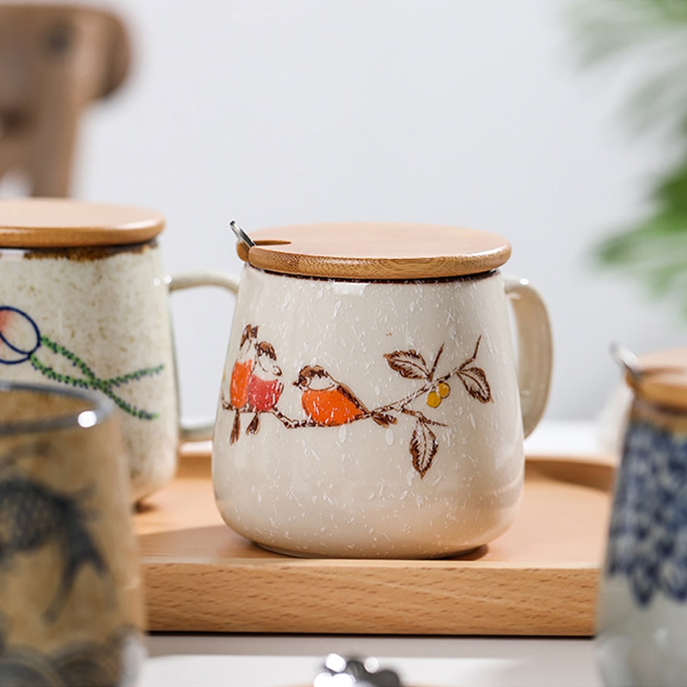 Avtoit | Japanese Retro Handmade Ceramic Cups
