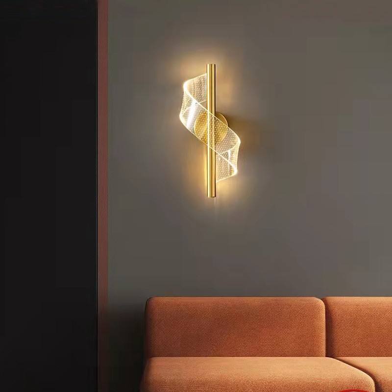 Avtoit | Luxury Glass Wall Lamp with Candle Holder