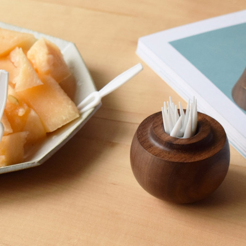 Avtoit | Wooden Pear Toothpick Holder