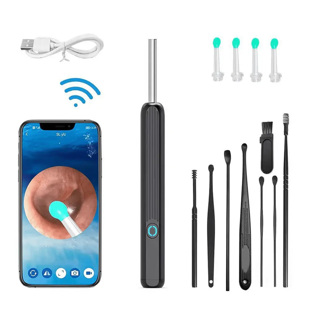 Avtoit | HD Earwax Removal Spoon — Wireless Otoscope with LED Light