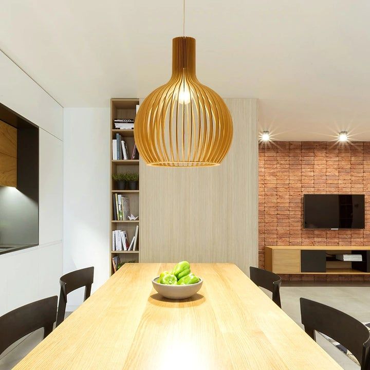 Avtoit | Handmade Wooden Pendant Light