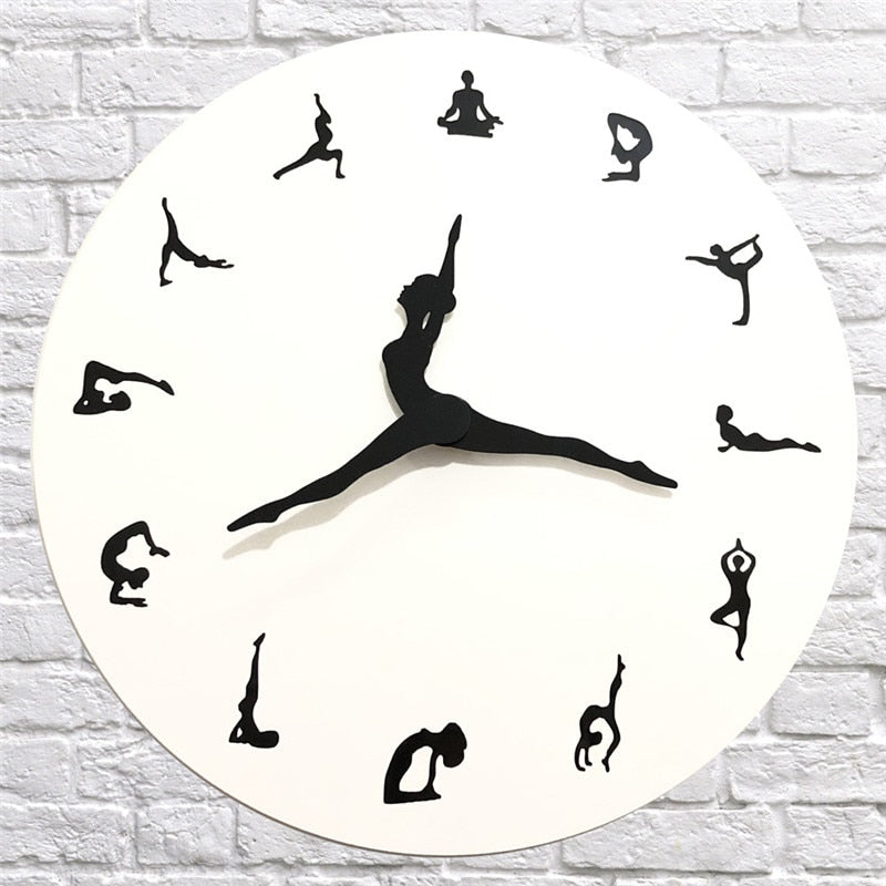 Avtoit | Yoga Time Decorative Wall Clock