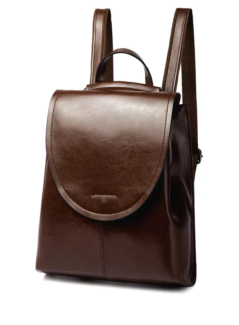 Avtoit | LuxeLeather – Trendy Leather Backpack for Women | Stylish, Versatile & Sustainable Design
