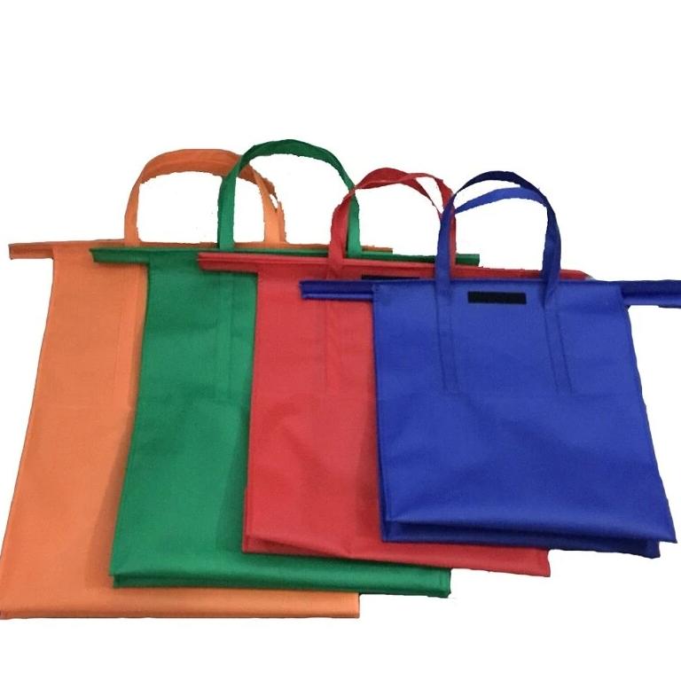Avtoit | EcoSmart Shopping Cart Trolley Bags (Set of 4) | Reusable Grocery Organiser System