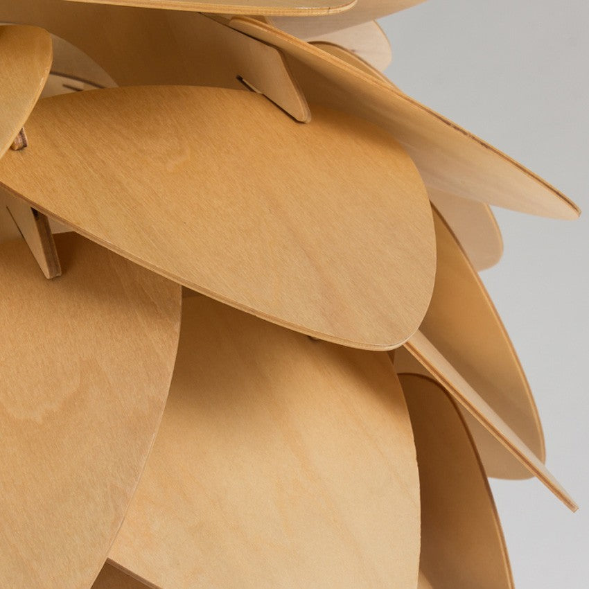 Avtoit | Handcrafted Wooden Pine Cone Pendant Light