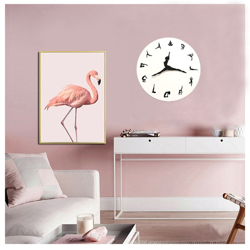 Avtoit | Yoga Time Decorative Wall Clock