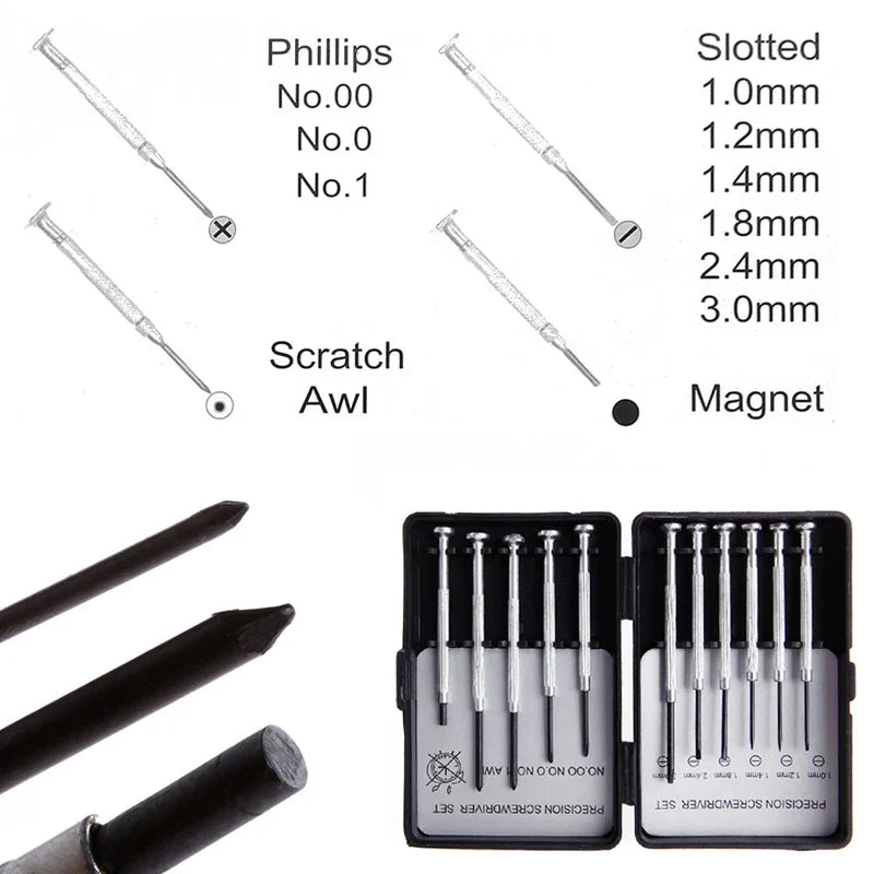 Avtoit | 11-Piece Micro Precision Screwdriver Set with Carrying Case – Craftix
