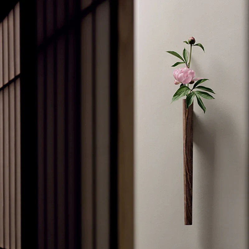 Avtoit | Handcrafted Solid Wood Wall Vase
