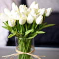 Avtoit | Artificial Flower Bouquet with Tulips, Decoration (10 Pieces)
