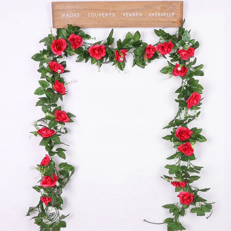 Avtoit | Artificial Rose Hanging Wall Decoration