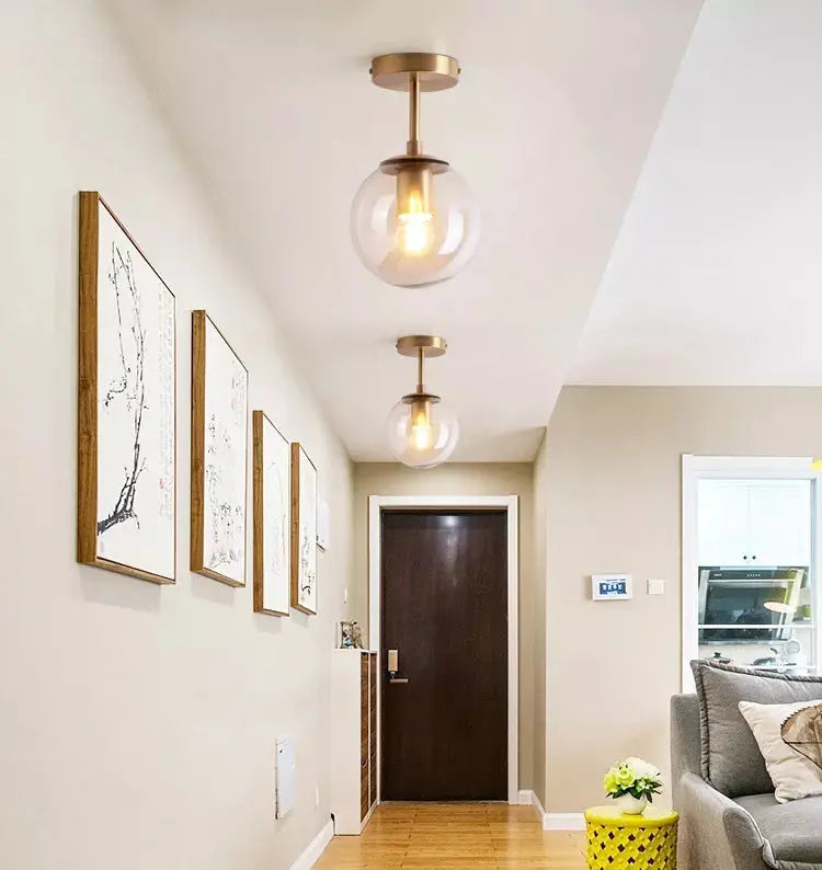 Avtoit | Elegant ball ceiling lamp with LED bulb for your chic space