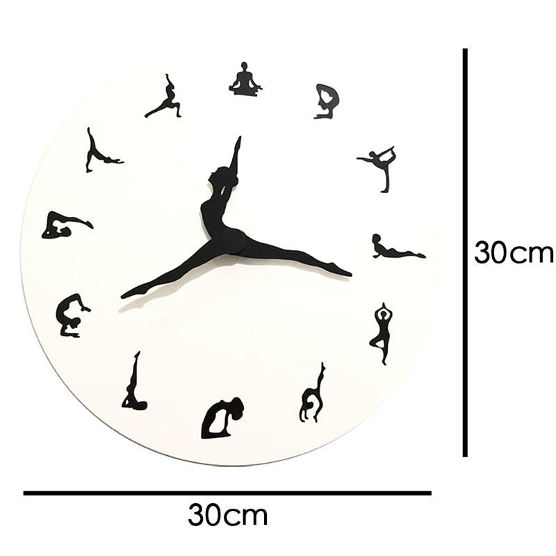 Avtoit | Yoga Time Decorative Wall Clock