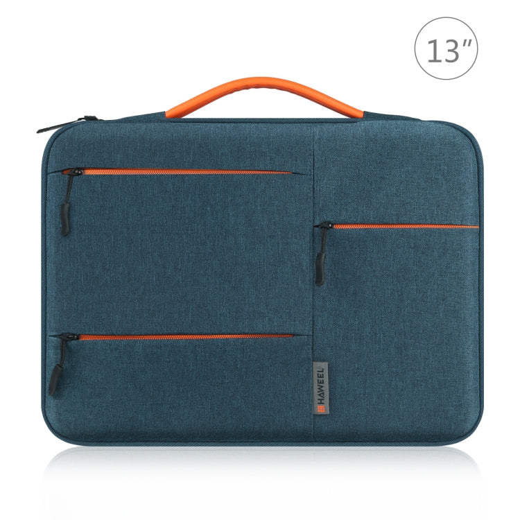 Avtoit | HAWEEL 33.0 cm Sleeve Case Zipper Briefcase Laptop Bag for Macbook, Samsung, Lenovo Thinkpad, Sony, DELL Alienware, CHUWI, ASUS, HP, 13 inch - 13.5 inch Laptops (Navy Blue)