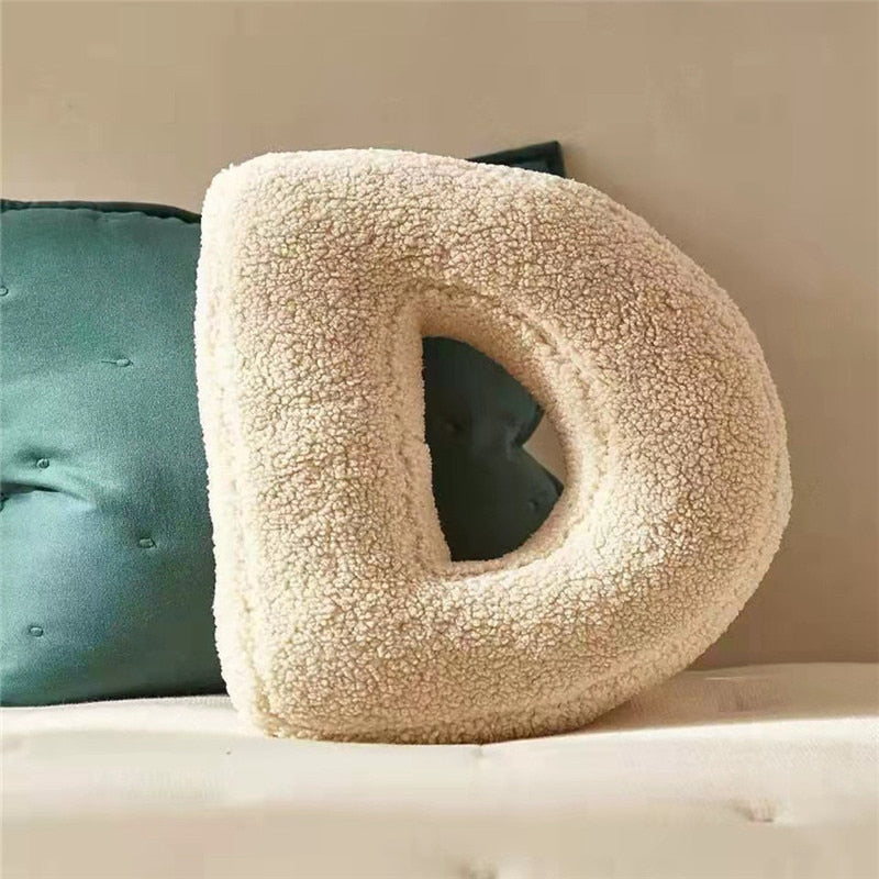 Avtoit | Alphabet Letter Fleece Pillow