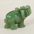 Avtoit | Green Aventurine Jade Stone Elephant Statue