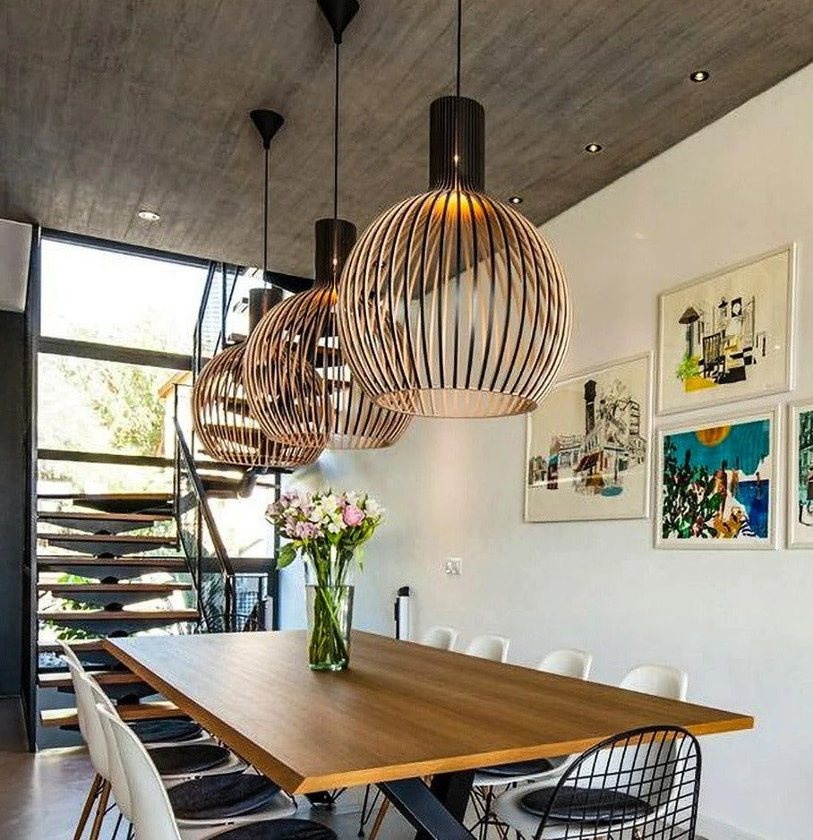 Avtoit | Handmade Wooden Pendant Light