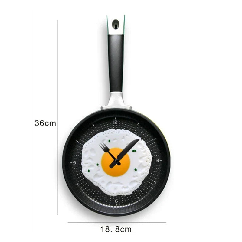 Avtoit | Omelette Pot-Shaped Wall Clock