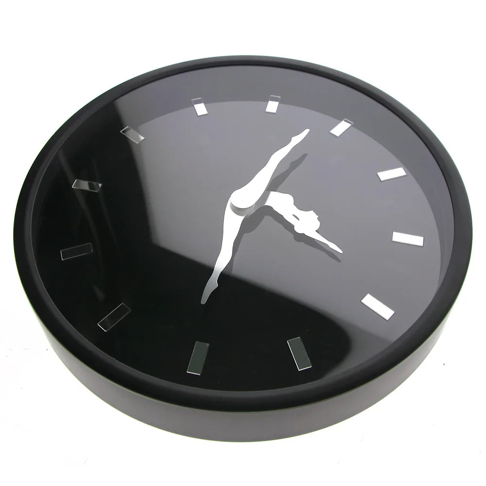 Avtoit | Dancing Ballerina Artsy Modern Wall Clock