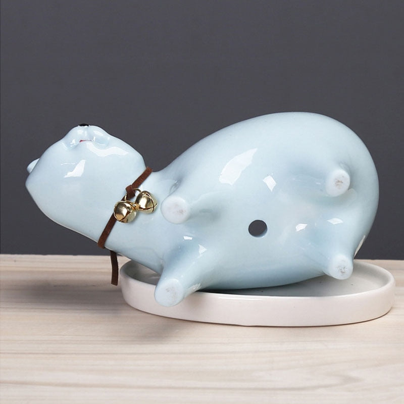 Avtoit | Rising Cat Ceramic Flower Pot