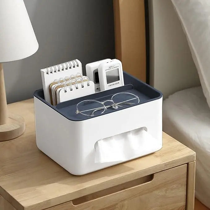 Avtoit | Durable Multifunctional Tissue Box with Storage Compartments