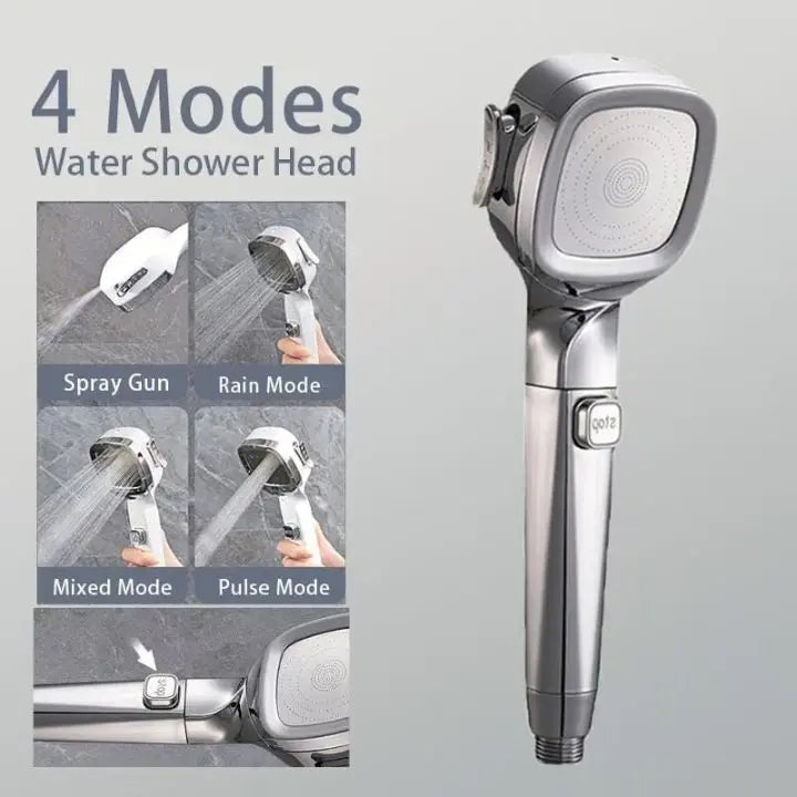 Avtoit | Handheld shower with 4 spray modes & stop button – High pressure