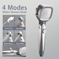 Avtoit | Handheld shower with 4 spray modes & stop button – High pressure