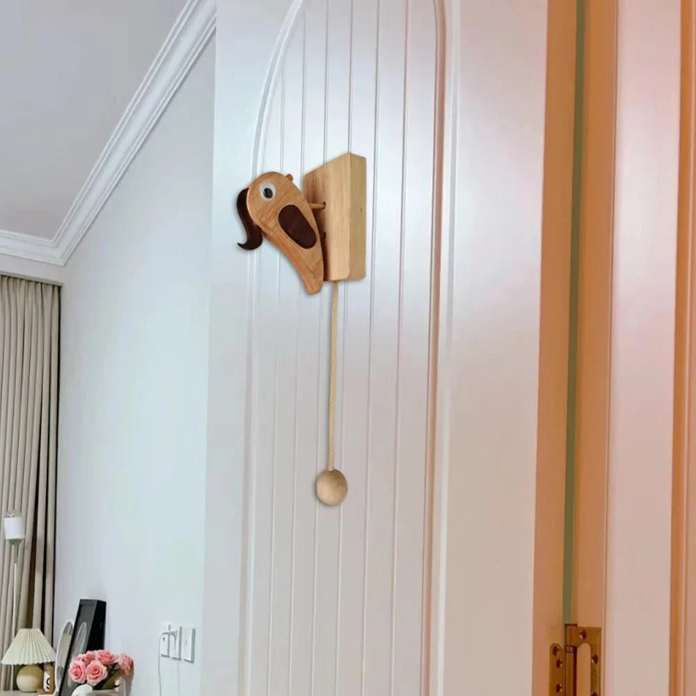 Avtoit | Handcrafted Woodpecker Creative Doorbell