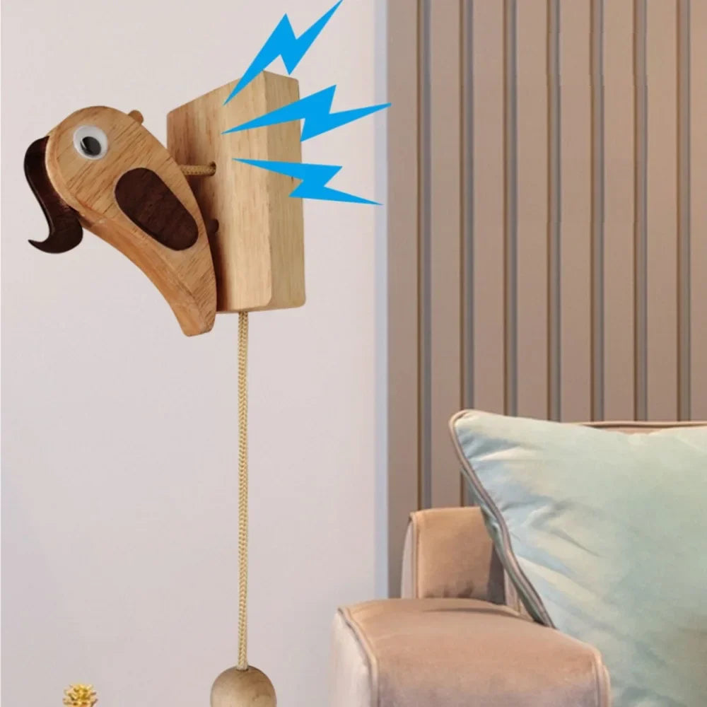 Avtoit | Handcrafted Woodpecker Creative Doorbell