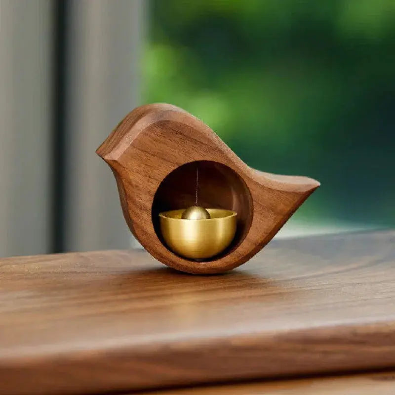 Avtoit | Handmade wooden doorbell with cute bird – Charming and functional decoration