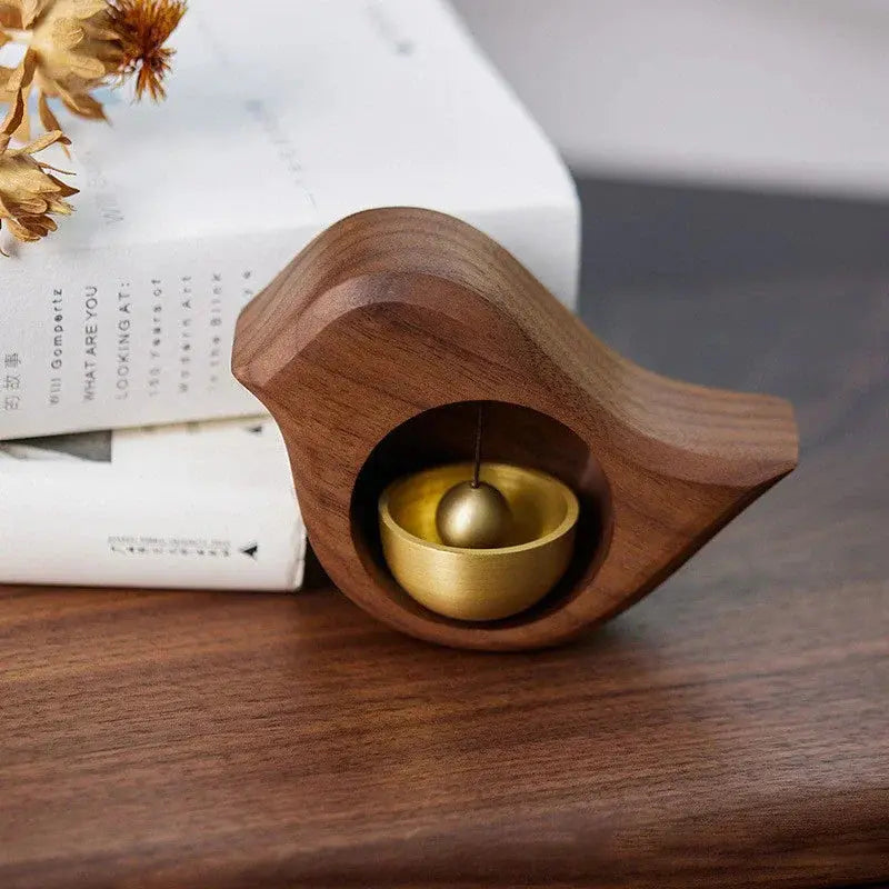 Avtoit | Handmade wooden doorbell with cute bird – Charming and functional decoration