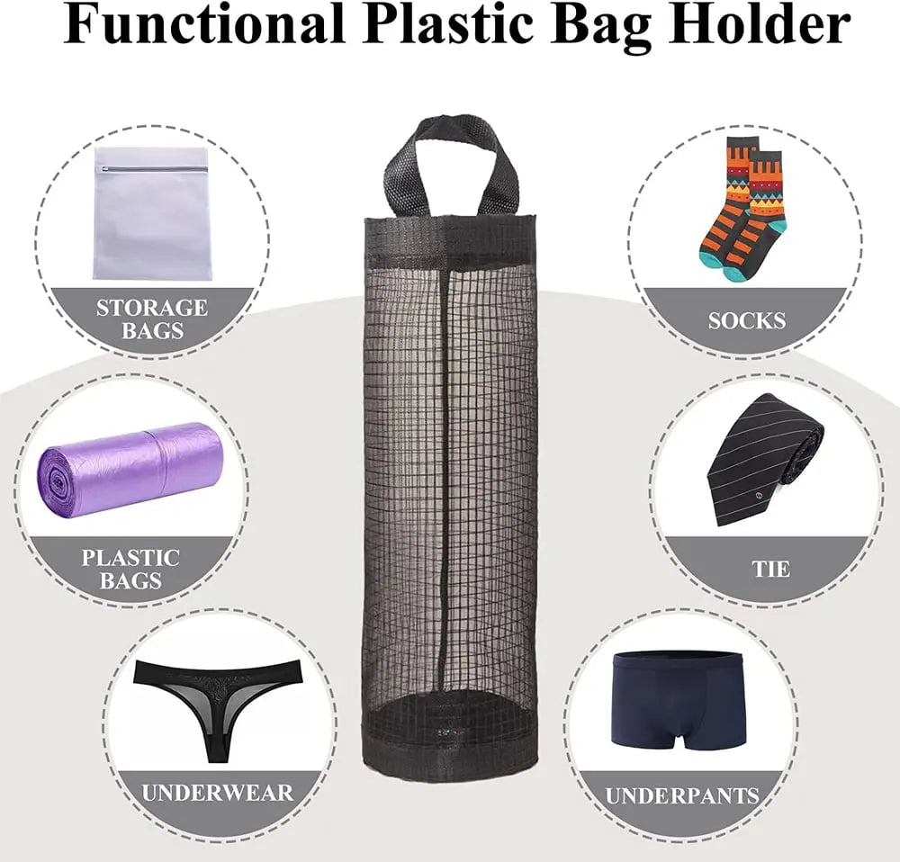 Avtoit | Hanging Mesh Organizer for Bags – Neatly Store Plastic Bags