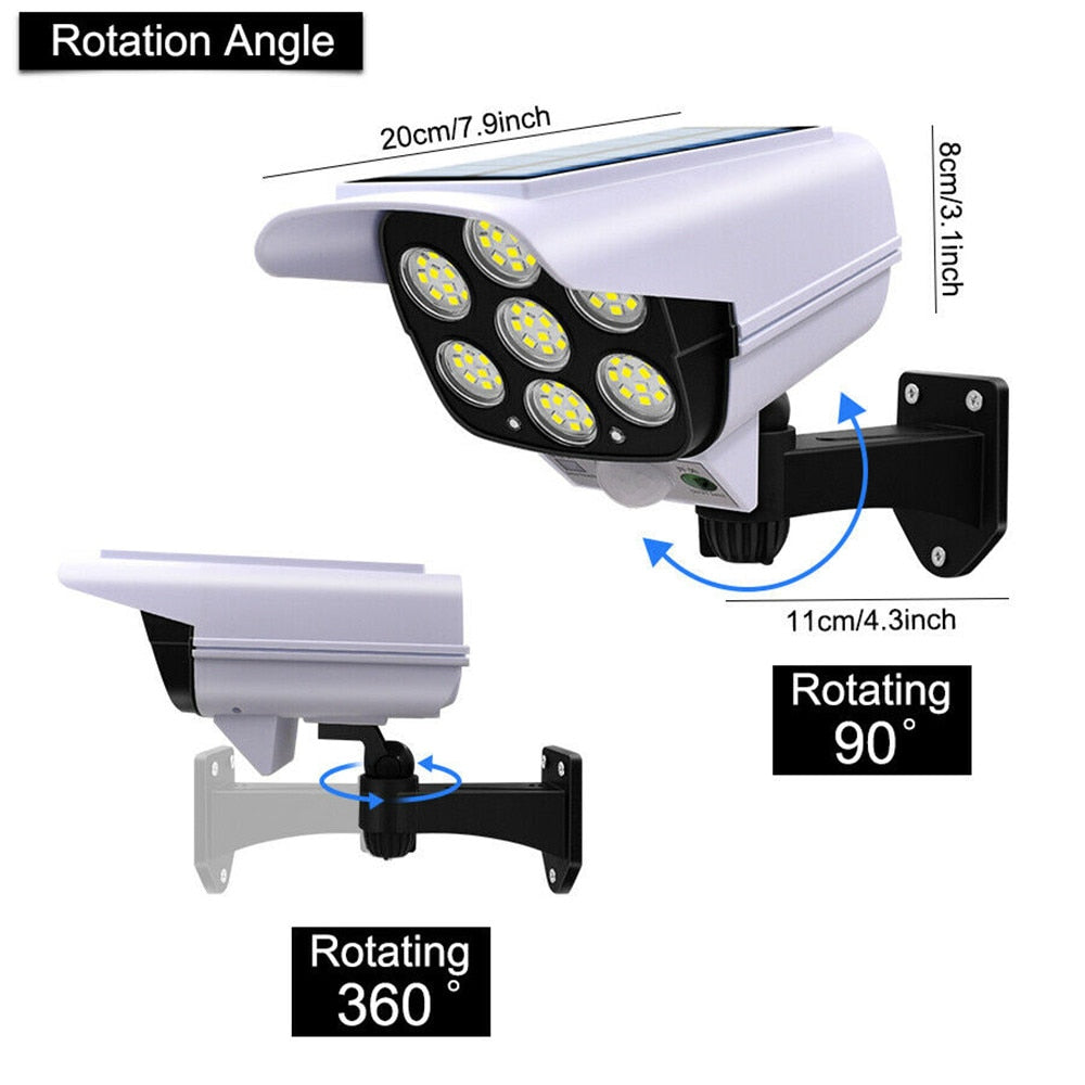 Avtoit | Solar Motion Sensor Dummy Security Camera Light