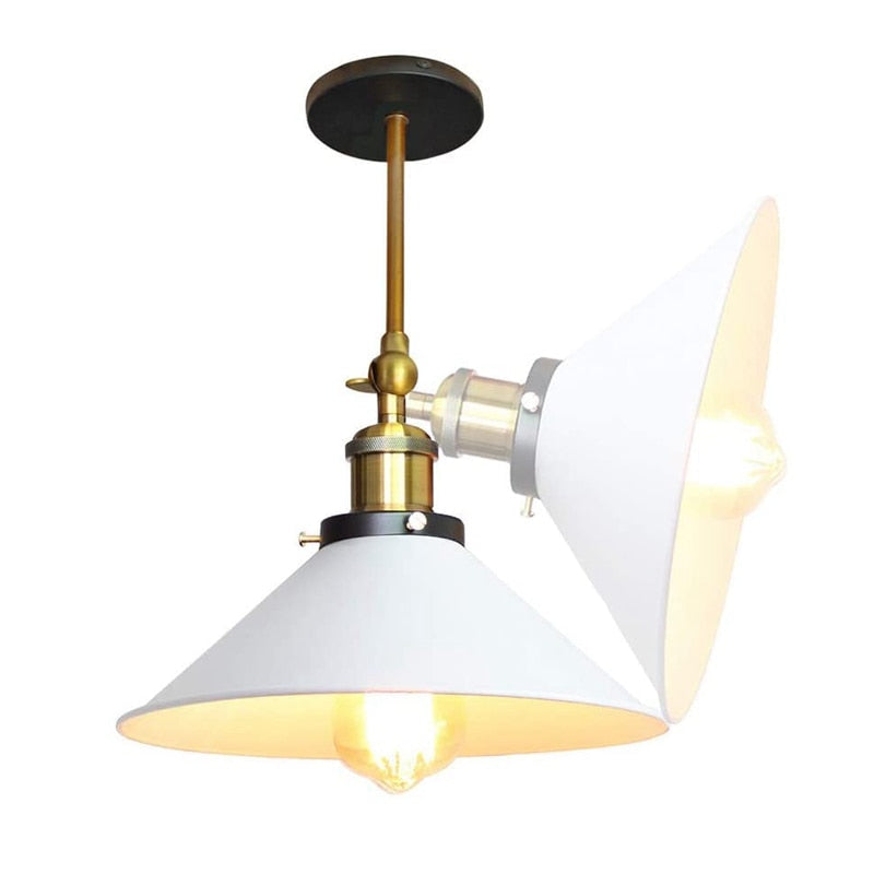 Avtoit | White Industrial Vintage Wall Sconce Light