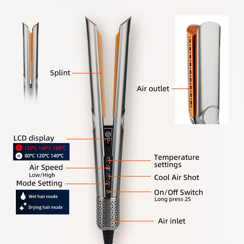 Avtoit | 2-in-1 Hair Dryer & Straightener for Effortless Styling