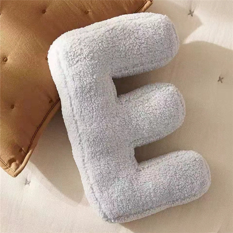 Avtoit | Alphabet Letter Fleece Pillow