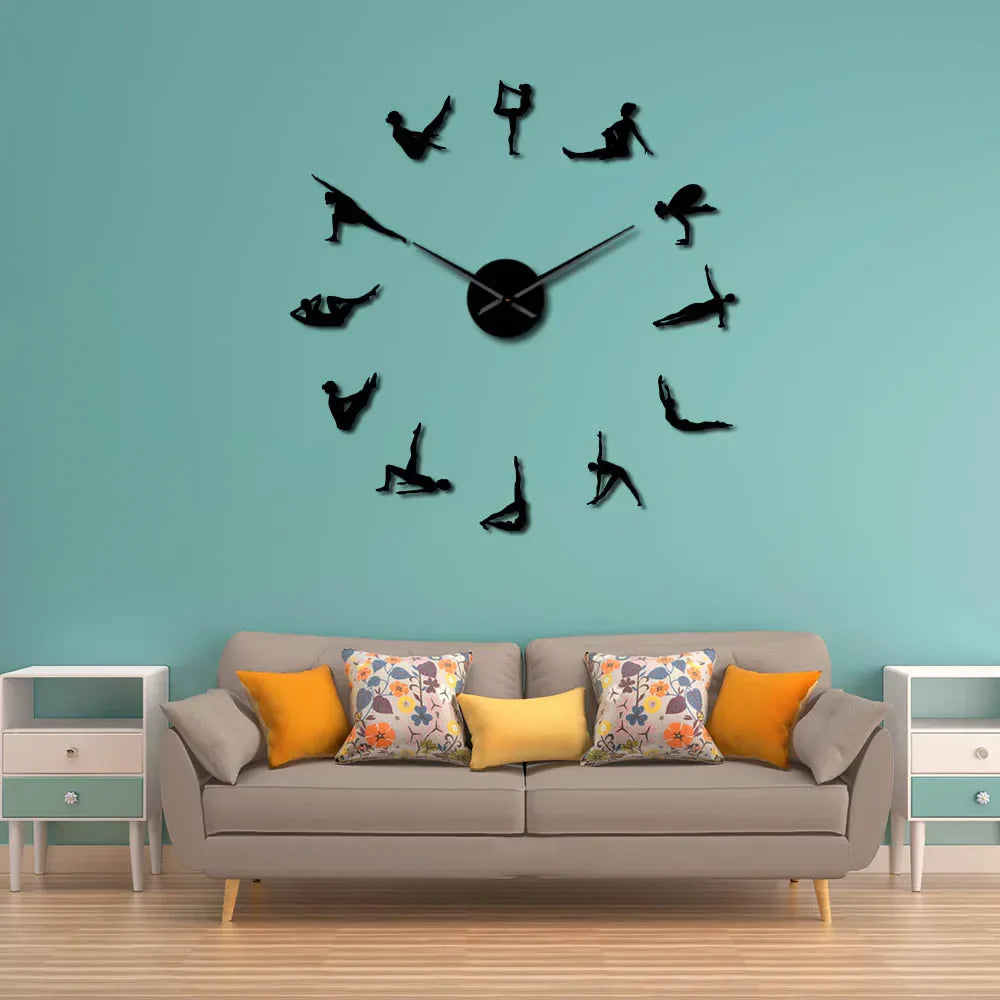 Avtoit | Pilates Poses DIY Wall Clock